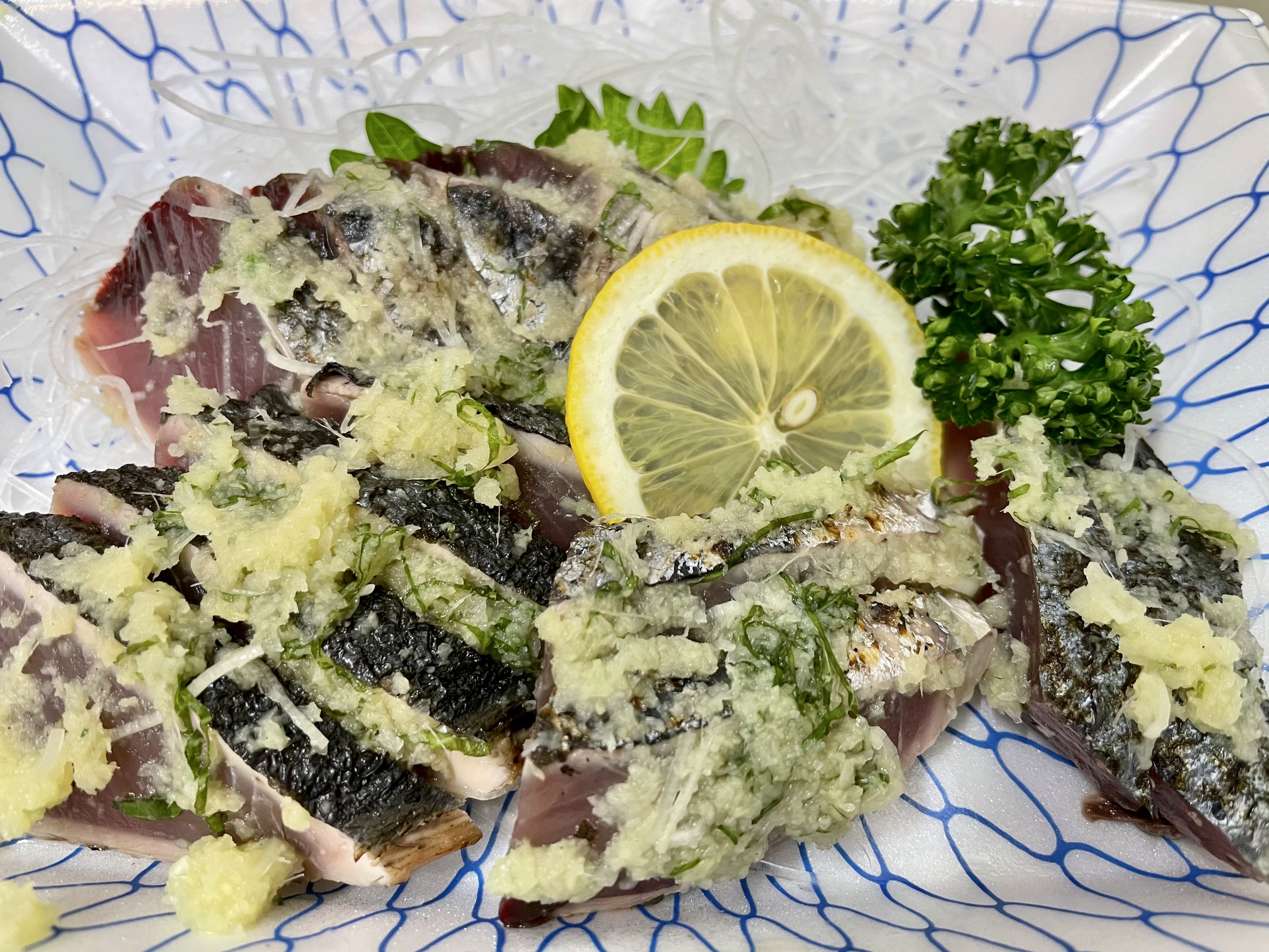 絶品！鰹のたたき